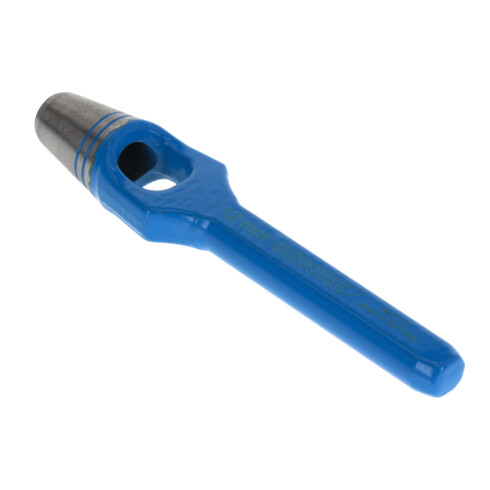 Gedore Henkellocheisen voor zachte materialen, Ø 12 mm, rubber leer afdichtingen stof, rond, 130 mm lang, stanlepel, 570012