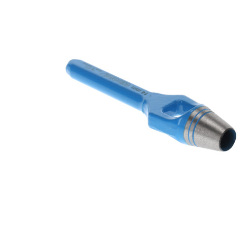 Gedore Henkellocheisen voor zachte materialen, Ø 14 mm, rubber, leer, stof, rond, 140 mm lang, stanzeisen, 570014