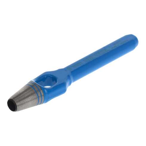 Gedore Henkellocheisen voor zachte materialen, Ø 8 mm, rubber, leer, stof, rond, 120 mm lang, stansijzer, 570008
