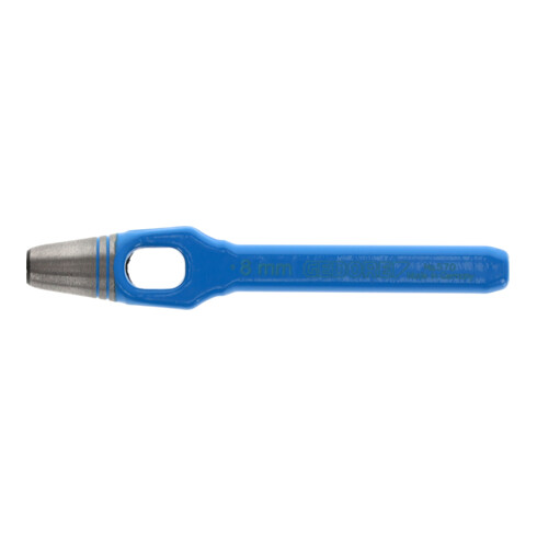 Gedore Henkellocheisen voor zachte materialen, Ø 8 mm, rubber, leer, stof, rond, 120 mm lang, stansijzer, 570008