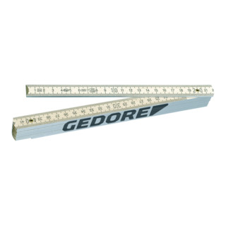 Gedore Holzgliedermaßstab 2 m