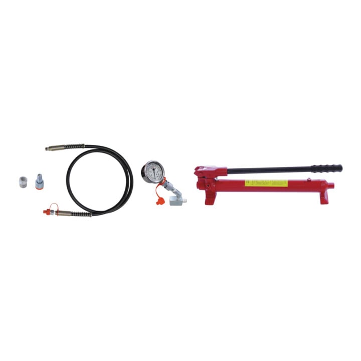 Gedore Hydr. Handpumpe mit Manometer