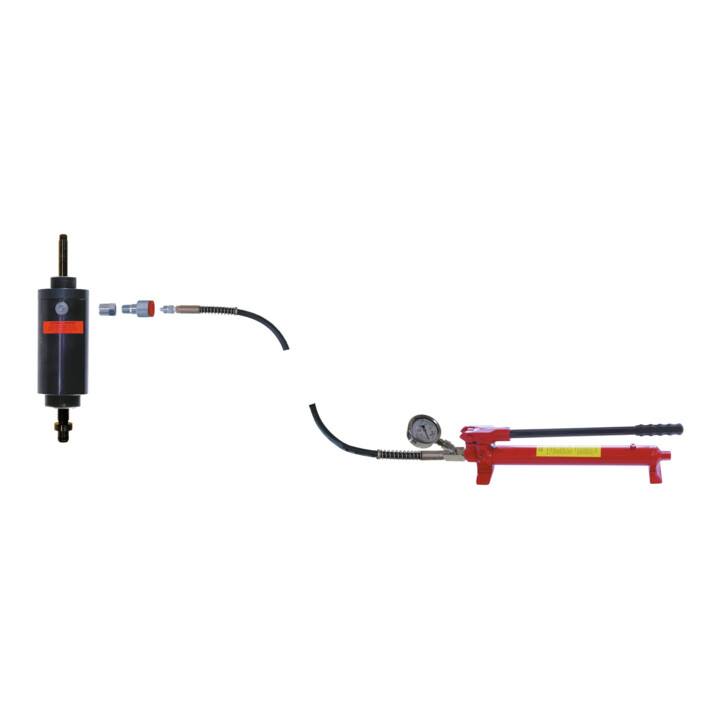 Gedore Hydr. Handpumpe mit Manometer
