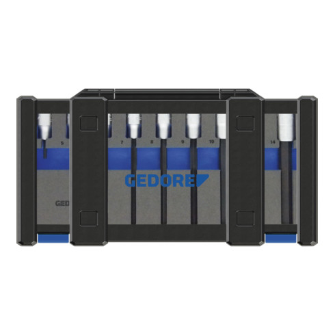 Gedore IN 19-009 Schraubendreher-Satz 1/2" 9-teilig
