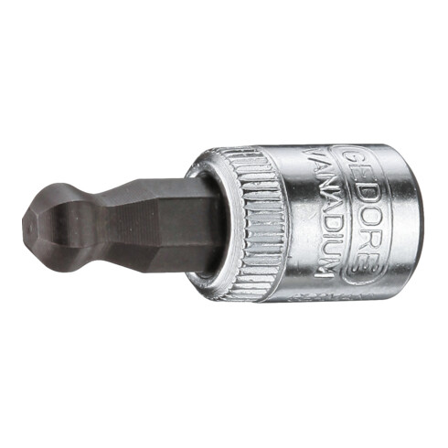 Gedore IN 20 K 5 Schraubendrehereinsatz 1/4" Kugelkopf Innen-6-kant 5 mm