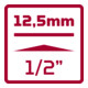 Gedore Inserti per cacciavite 1/2 + supporto 7 pezzi R62458107-4