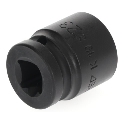 Gedore Inserto per avvitatore, bussola 1/2" 12,5 mm, profilo esagonale UD, 23 mm, per uso macchina, auto, K19 23