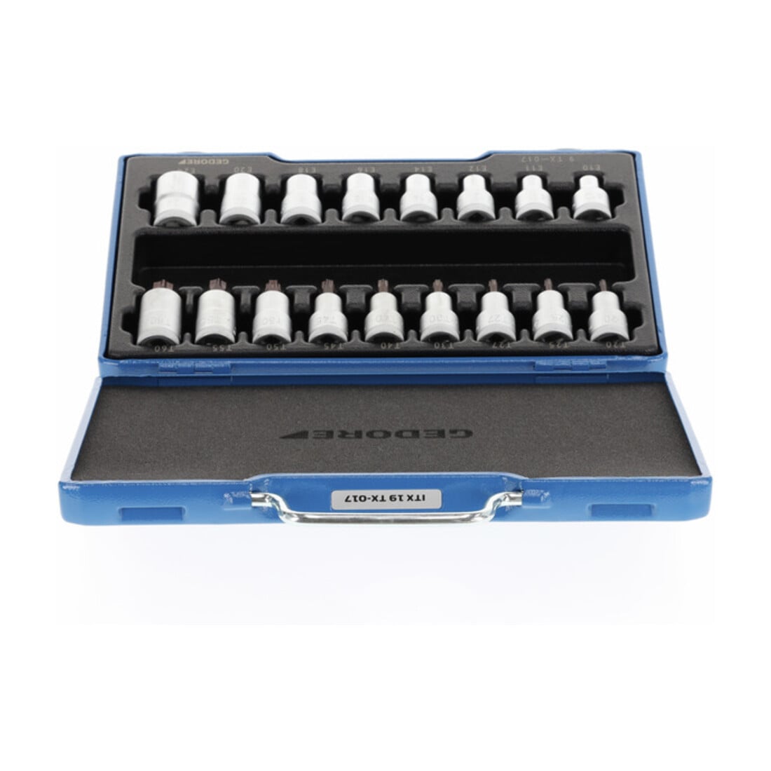 Gedore ITX 19 TX-017 Schraubendreher-Satz 1/2" 17-teilig Innen+Außen-TX