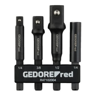 Gedore Jeu d’adaptateurs 4 pièces
