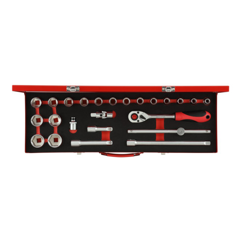 Gedore Jeu de clés à douille 1/2" 10-32mm 24 pièces R69004024