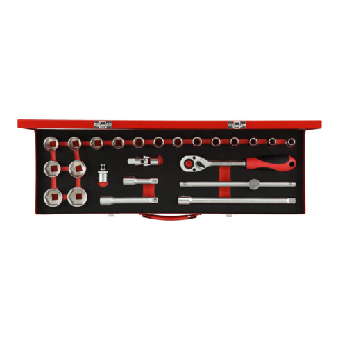 Gedore Jeu de clés à douille 1/2" 10-32mm 24 pièces R69004024