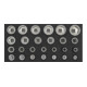 Gedore Jeu de clés à douille 1/2" 2/6 CT-module 26 pièces R22150009-1