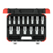 Gedore Jeu de clés à douille 1/2" 6 pans 10-32 mm 14 pièces R61003114
