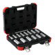 Gedore Jeu de clés à douille 1/2" 6 pans 10-32 mm 14 pièces R61003114