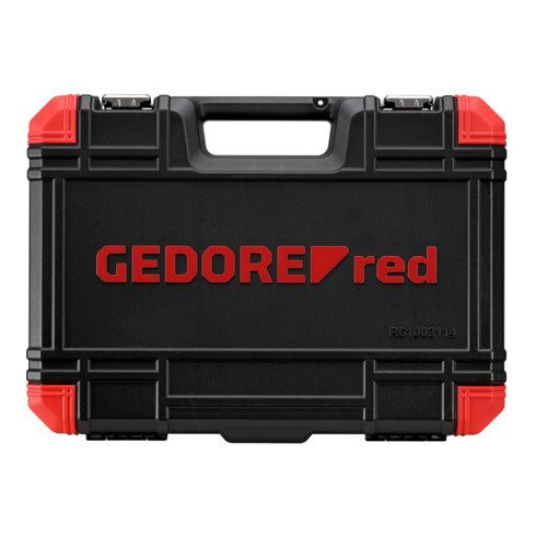 Gedore Jeu de clés à douille 1/2" 6 pans 10-32 mm 14 pièces R61003114