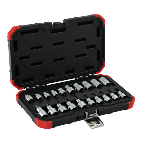Gedore Jeu de clés à douille 1/2" TX 20 pièces R68003020