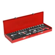 Gedore Jeu de clés à douille 1/4"+1/2" 49 pièces R46004049-2