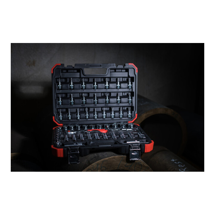 Gedore Jeu de clés à douille R59003059 3/8" 59 pièces GedoreRED