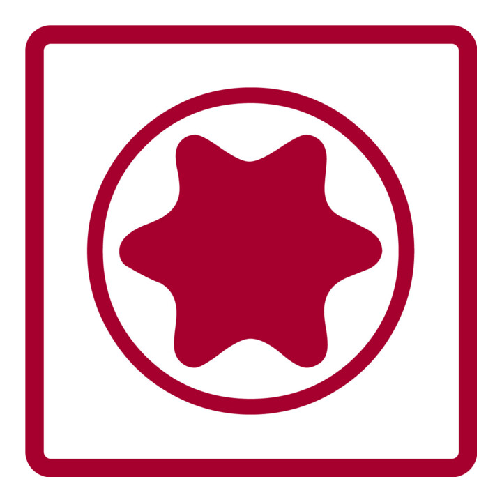 Gedore Jeu de clés à douille rouge 1/2 TX E10-24T30-70 16tlg