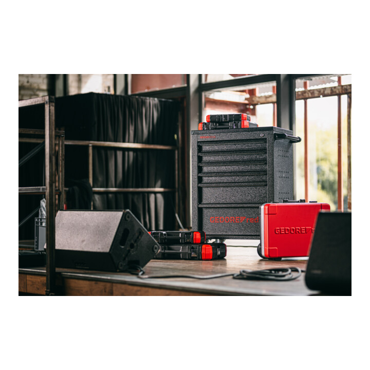 Gedore Jeu de clés à douille rouge 1/4 Ouv 4-13mm 33pcs