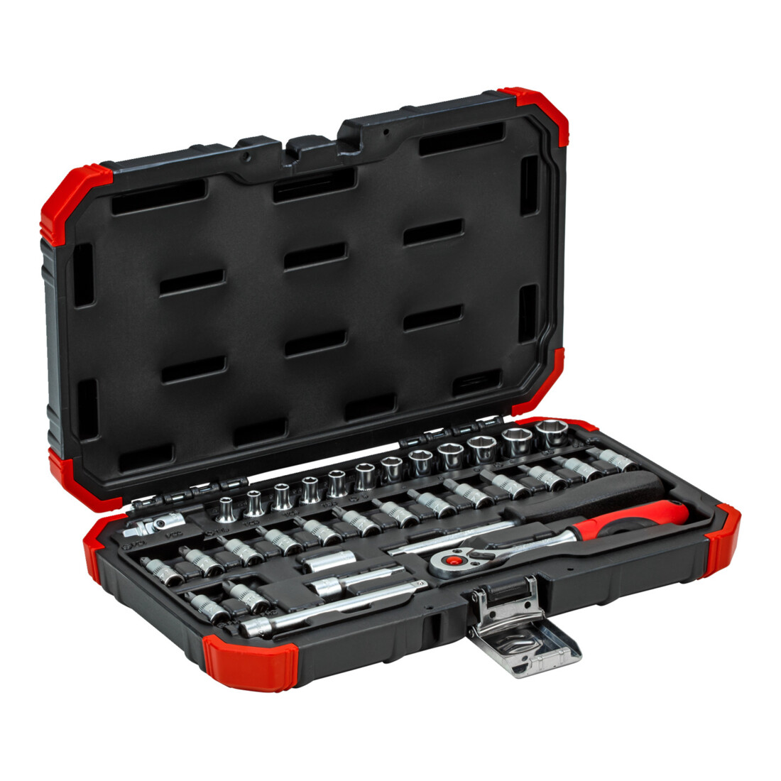 Gedore Jeu de clés à douille rouge 1/4 Ouv 4-13mm 33pcs