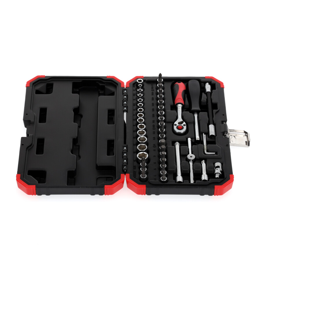 Gedore Jeu de clés à douille rouge 1/4 Ouv 4-14mm 46tlg