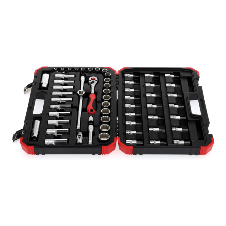 Gedore Jeu de clés à douille rouge 3/8 Ouv 6-24mm 59pcs
