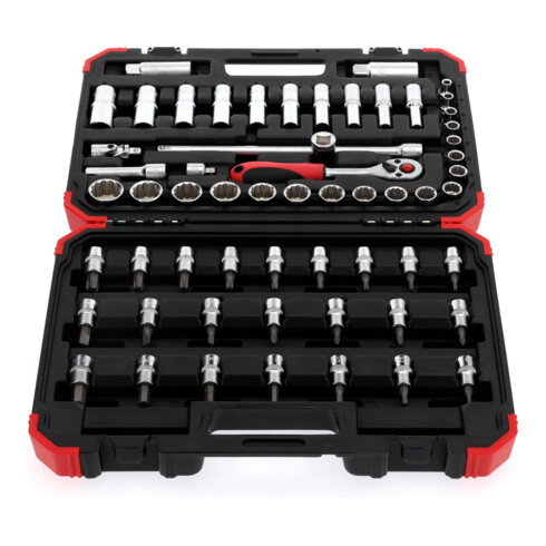 Gedore Jeu de clés à douille rouge 3/8 Ouv 6-24mm 59pcs