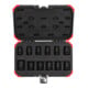 Gedore Jeu de clés à douille rouge pour clé d'alimentation 1/2 12 pcs.