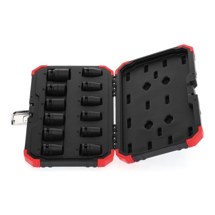 Gedore Jeu de clés à douille rouge pour clé d'alimentation 1/2 12 pcs.