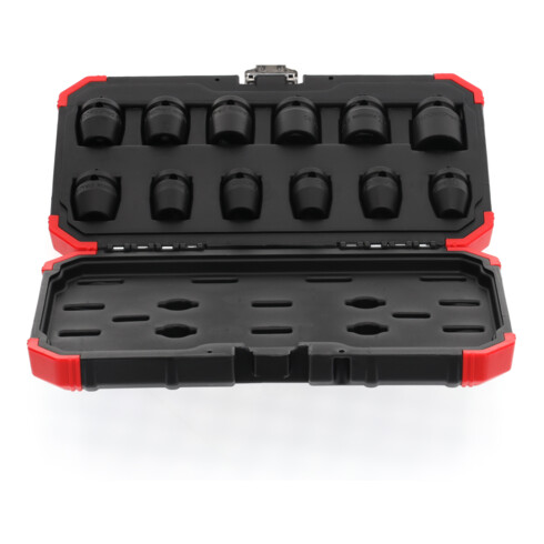 Gedore Jeu de clés à douille rouge pour clé d'alimentation 1/2 12 pcs.