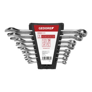 Gedore Jeu de clés mixtes 9-19 mm, 8 pièces R09105008