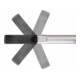 Gedore Jeu de clés mixtes articulées 150 mm ouvertes