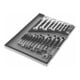 Gedore Jeu de clés mixtes R22350006 1/1 module CT, 22 pièces