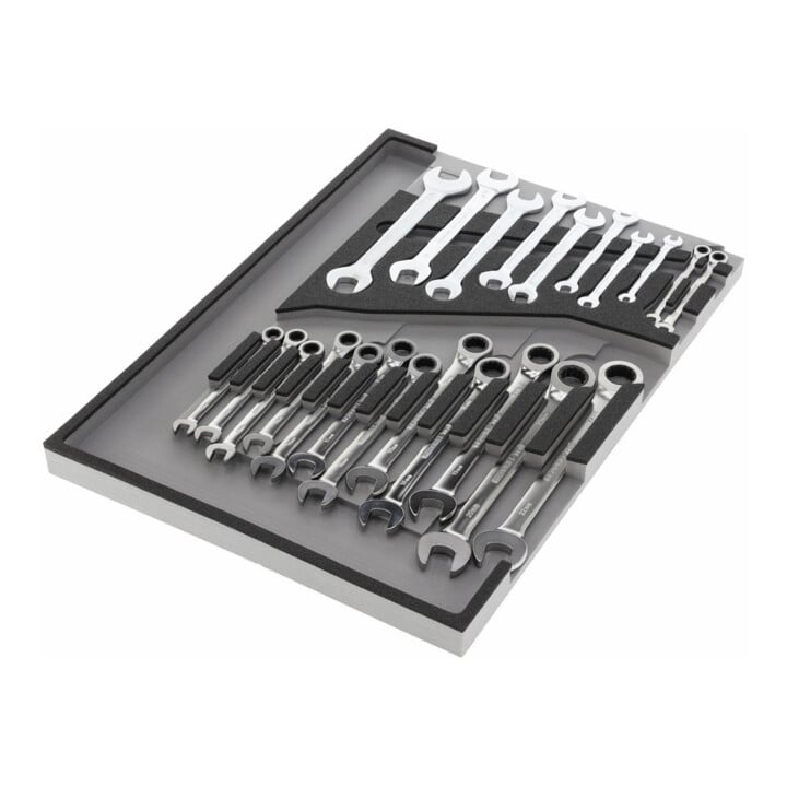 Gedore Jeu de clés mixtes R22350006 1/1 module CT, 22 pièces