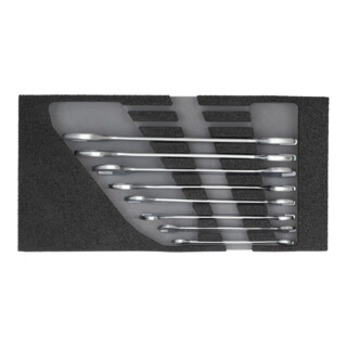 Gedore Jeu de clés plates doubles R22150001 8 pièces 2/6 CT module