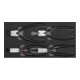 Gedore Jeu de pinces à circlips R22150017 4 pièces CT-Modul 2/6-1