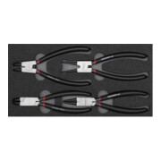 Gedore Jeu de pinces à circlips R22150017 4 pièces CT-Modul 2/6