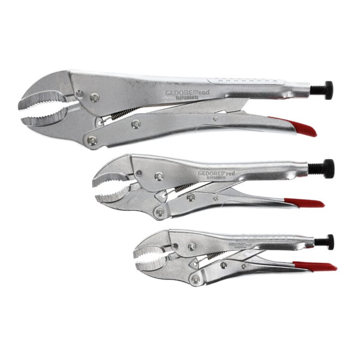 Gedore Jeu de pinces Grip 7-12 pouces 35-60 mm 3 pièces R27202003