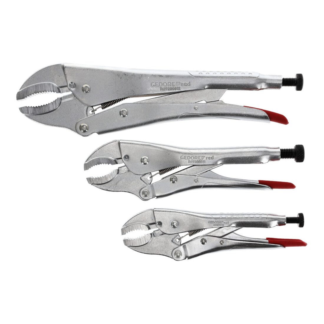 Gedore Jeu de pinces Grip 7-12 pouces 35-60 mm 3 pièces R27202003
