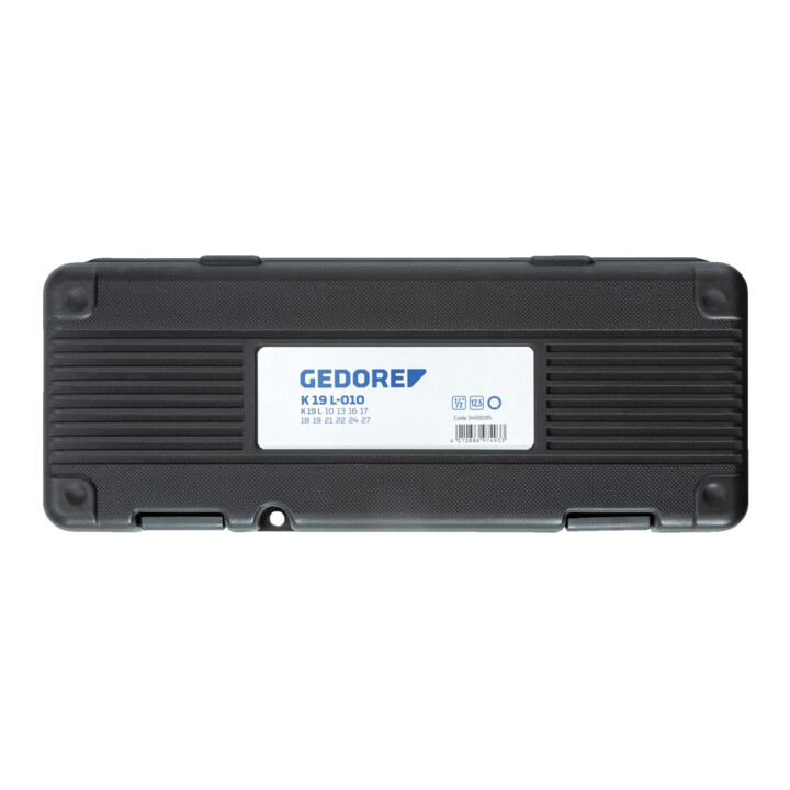 Gedore Jeu de tournevis dynamométriques long 1/2" 10 pièces