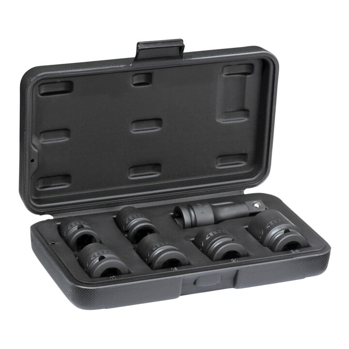 Gedore K 19-007 Moersleutelset 1/2" 7-delig zeskant 10-24 mm