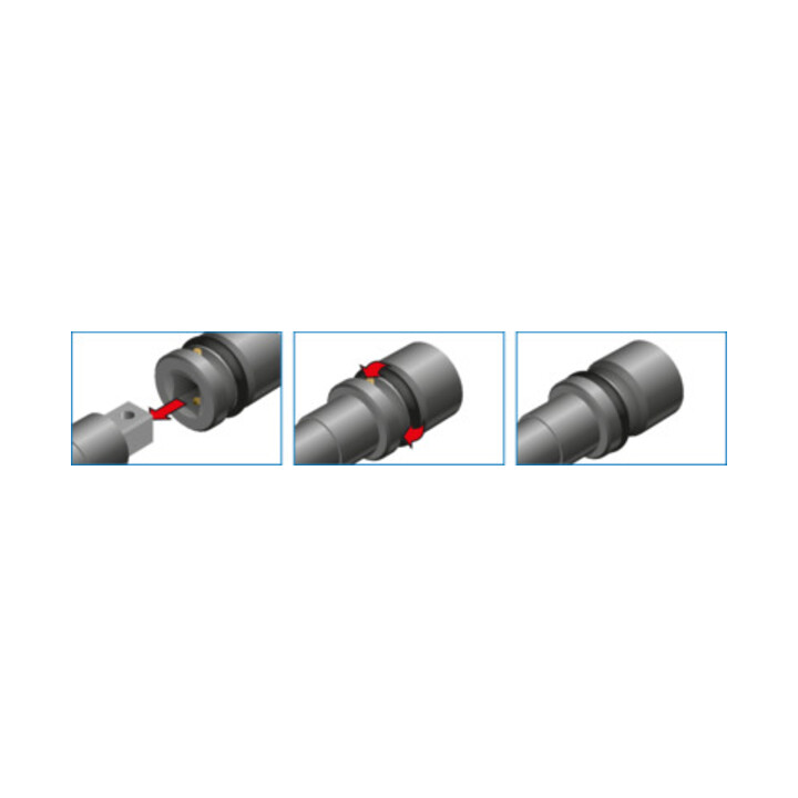 Gedore K 32 SL 33 Kraftschraubereinsatz 3/4" 33 mm