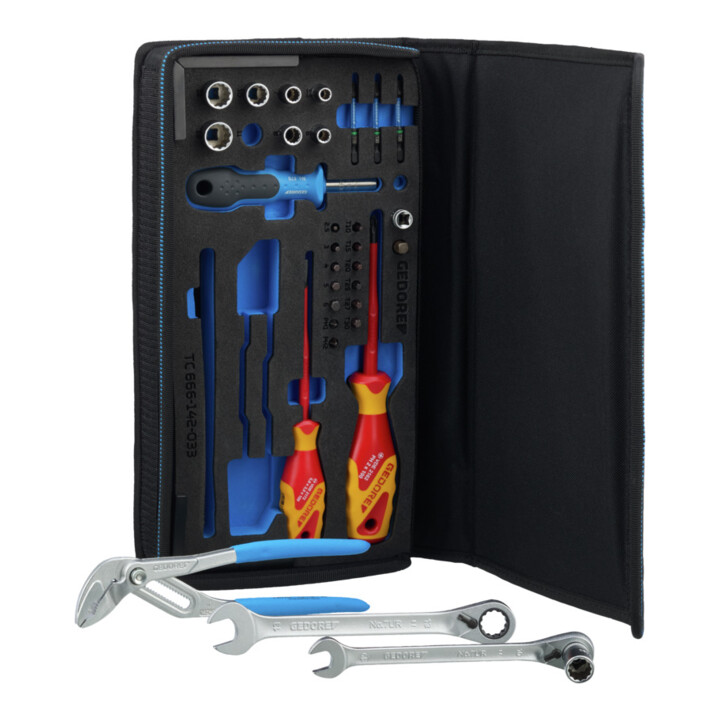Gedore Kit d’entretien 1/4" 33 pièces