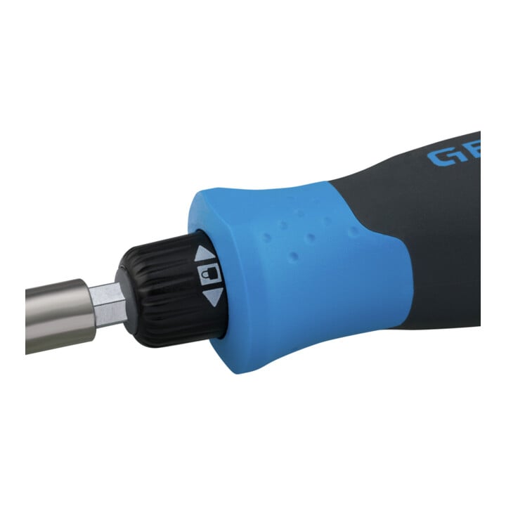 Gedore Knarrenschraubendreher SilentGEAR 1/4" kurz mit QR