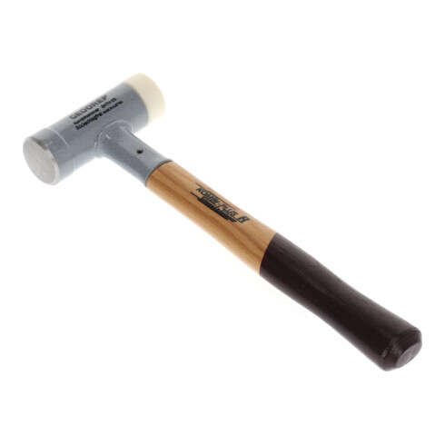 Gedore KOMBI-PLUS R Hammer, mit Holzgriff, Schon-/Schlosserhammer, Ø 35 mm, rückschlagfrei, Hickorystiel, 247 H-35