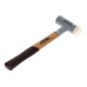 Gedore KOMBI-PLUS R Hammer, mit Holzgriff, Schon-/Schlosserhammer, Ø 35 mm, rückschlagfrei, Hickorystiel, 247 H-35-4