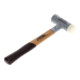 Gedore KOMBI-PLUS R Hammer, mit Holzgriff, Schon-/Schlosserhammer, Ø 35 mm, rückschlagfrei, Hickorystiel, 247 H-35