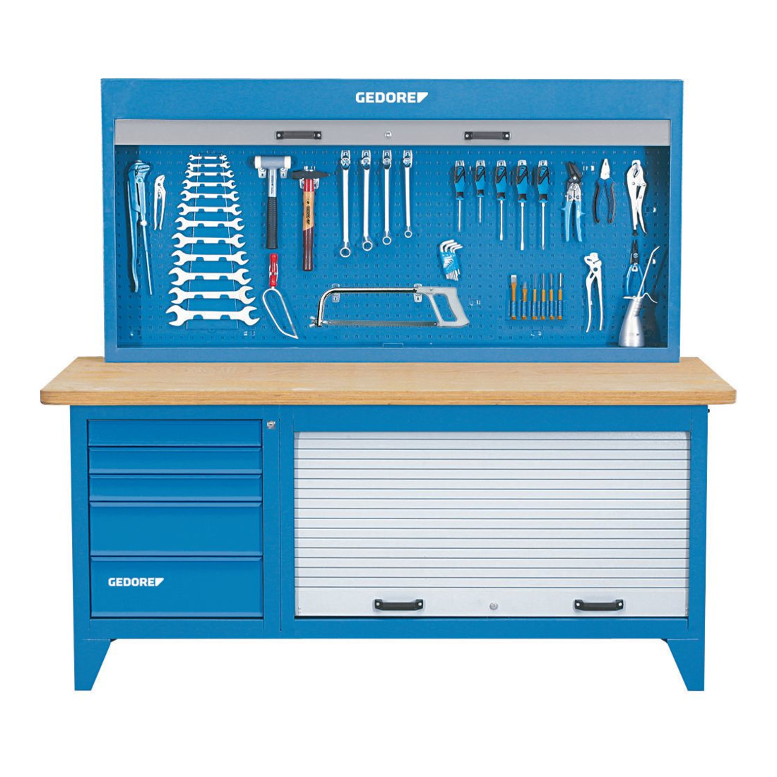 Gedore Kombination Werkbank mit Schrank