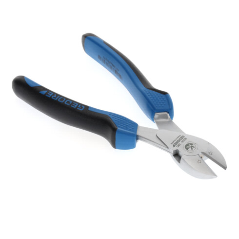 Gedore Kraft-Zijkniptang voor hard draad/pianodraad tot 2 mm, 2K-handvat, gehard, 180 mm, 8316-180 JC